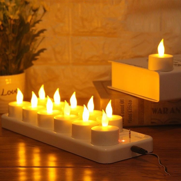 Electronic 12 LED Candle Light