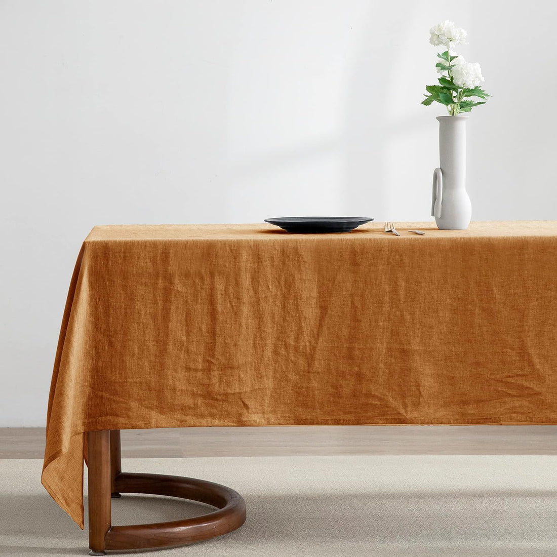 Japanese Style Linen Tablecloth