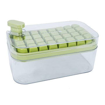 Press-Type Ice Cube Maker Tray